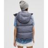 Lululemon Wunder Puff 600 Down Fill Cropped Vest Solar Grey Rhino Grey