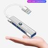1Pc Type-C Turn USB Adapter Multi Port Distributor Hub For BMW F20 F40 F22 F30 E90 F32 F10 F06 F07 F46 M3 M4 M5 E60 Z4 G20