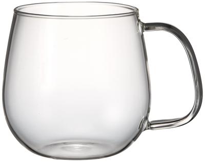 Kubek UNITEA 450ml m Bezpieczne Szkło Odporne na Ciepło Prezent 8291 Nadaje się do zmywarki/kuchenki mikrofalowej