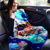 1 pezzo, Coperta Decorativa per la Casa Ispirata a Moana con Onde Oceaniche Perfetta per Divano, Letto, Viaggio, Campeggio, Auto, Spiaggia, Ufficio Riposo Morbido Plaid Regalo