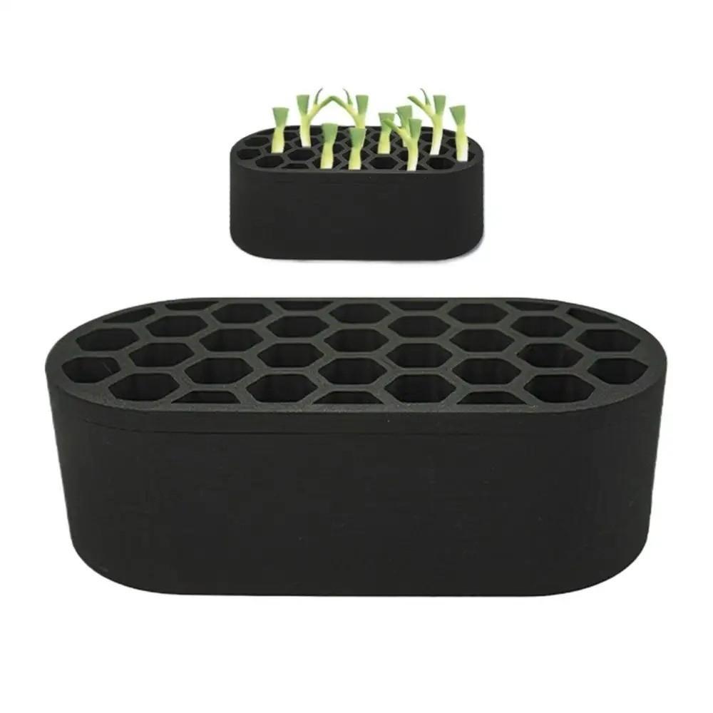 Plants Growing Scallion Regenerator Hydroponic Growing Tray Seedlings Starter Tray Home