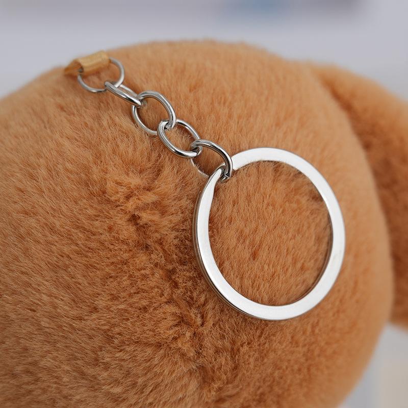 Cute Crying Baby Keychain Plush Cartoon Doll Bag Pendant Car Key Chain Accessories Gift