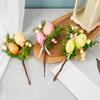 Sophisticated Easters Foam Eggs Bouquet Decoration Bright Color Suitable for Holiday Atmosphere Home Party Display