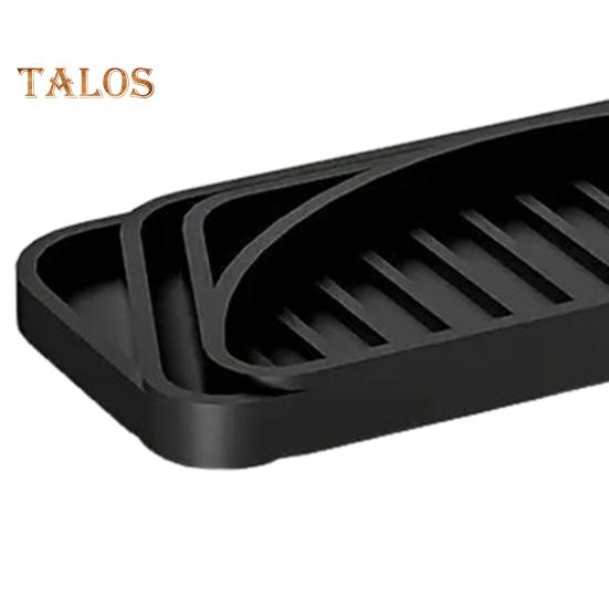 Silicone Drip Tray Mat Universal Spill-Proof & Non-Slip Coffee Machine Tray Refrigerator Water Tray for Water Dispenser Fridge Coffee Bar Trimmable