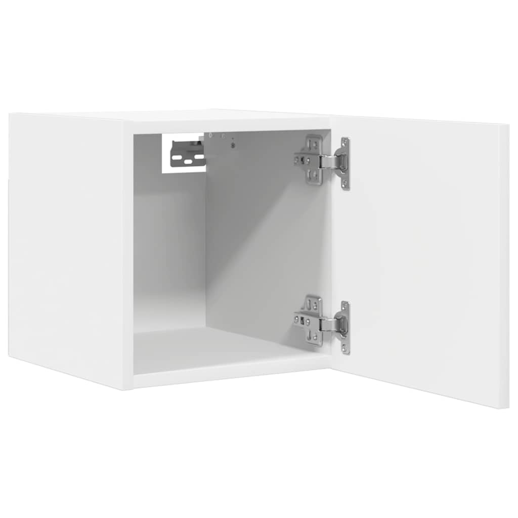 TV Wall Cabinets 2 pcs White 30.5 x 30 x 30 cm