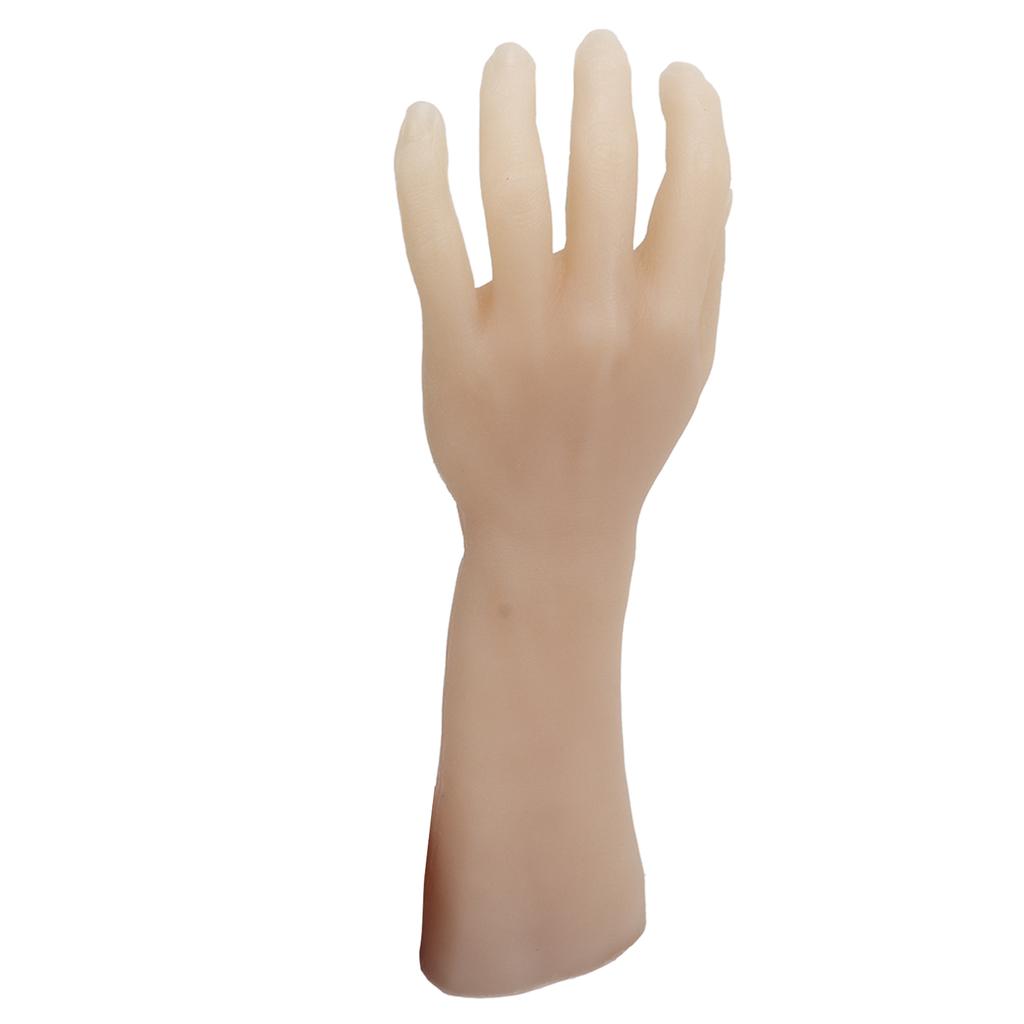 Tattoo Practice Silicone Arm Realistic Displaying Soft Simulation Tattooing Training Arm for Shop