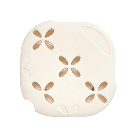

Storage Box with Anti-Slip Bumps And Suction Cup Container Hollow Design Multi-Use Freshener Holder for Bathroom