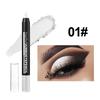 12 Colors Beauty Highlighter Eyeshadow Pencil Pen Eyeliner Pearlescent Long Lasting Silky Waterproof Pen Eyeshadow Stick Glitter Smooth Eyeshadow Pen