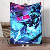 Multiple Sizes Classic Games TV Man Cartoon Printed Blanket Warm Soft and Comfortable Home Travel Sofa Bedding Cover Blanket