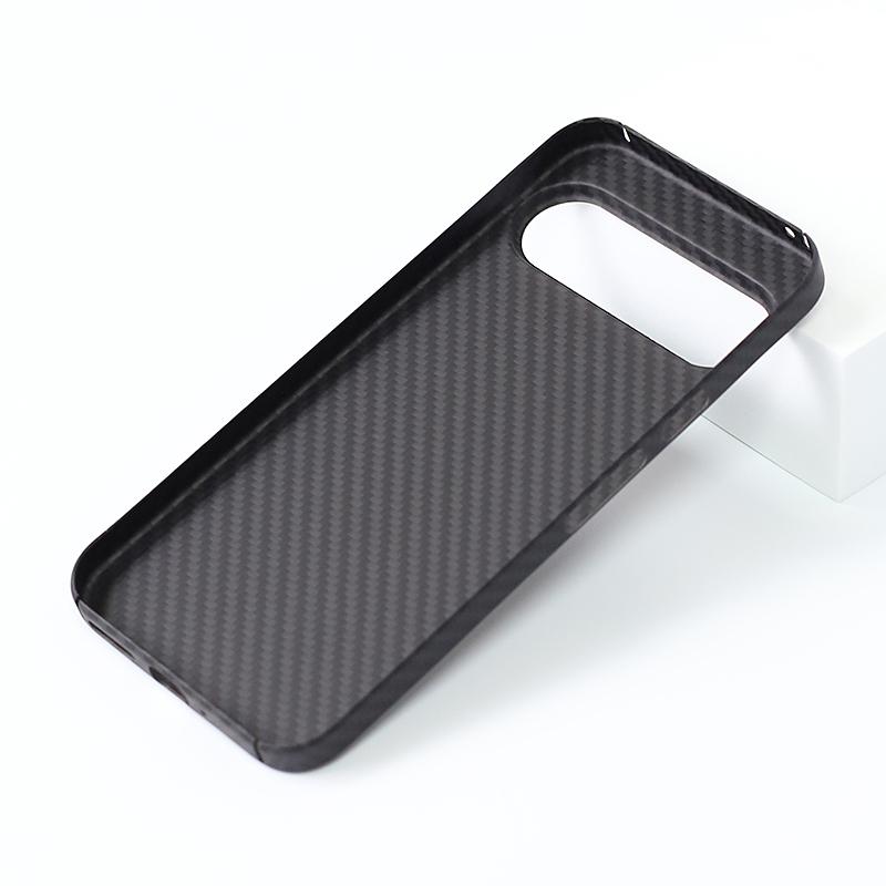 YTF-Carbon Carbon Fiber Case for Google Pixel 9 Pro XL Anti-fall Aramid Fiber Case Design Pixel 9 Cover Thin and Light