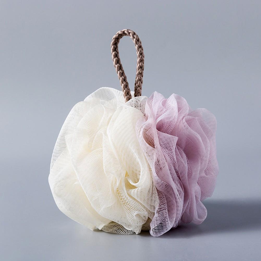 Soft Bath Shower Sponge Mesh Ball for Exfoliation Effective Body Puff for Clean Skin and Refreshing Experience