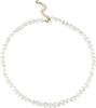 Vero Girocollo di Perle Barocche Naturali d'Acqua Dolce per Donna Ragazza Regalo Popolare AA 5-6mm 8-9mm Collana di Gioielli di Perle