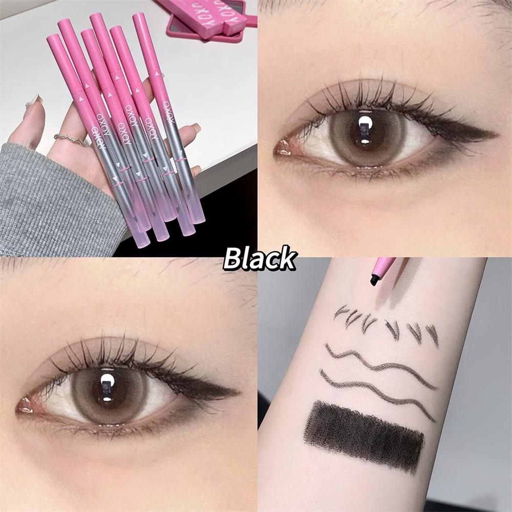 

Punk Red Eyebrow & Eyeliner Gel 2 In 1 With Angled Brush Smudge-Proof Waterproof Creamy Smooth for Brows & Under Eye Makeup