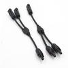 PV Connector Y Type Parallel Connection Solar Panel System Waterprrof Connector Branch Two Pieces Solar Cell Connect Plug