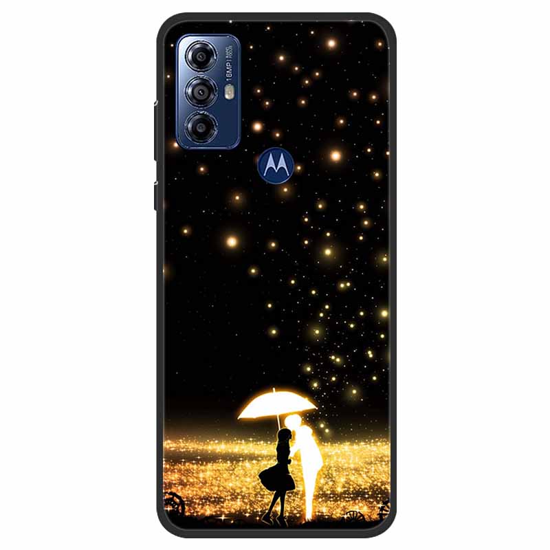 Für Motorola Moto G Play 2023 Hülle Weiche Silikon-Rückseite für Moto G Play 2023 Hülle GPlay 2023 Schwarze Handyhülle