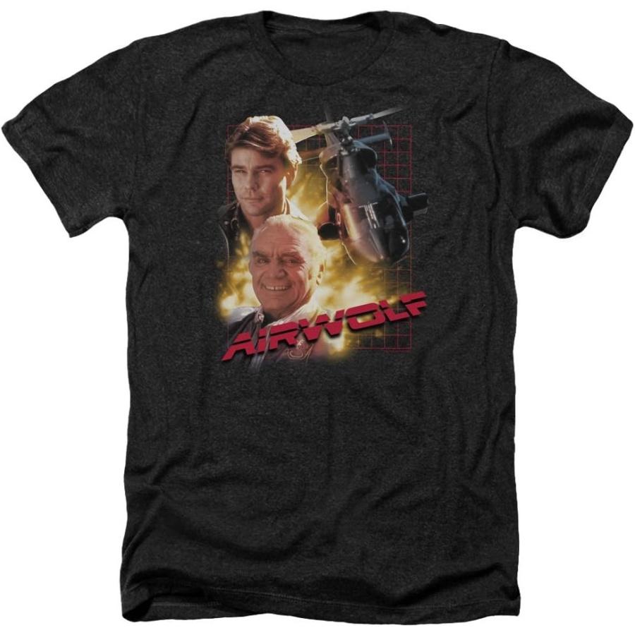 Airwolf - Mens Heather T-Shirt S