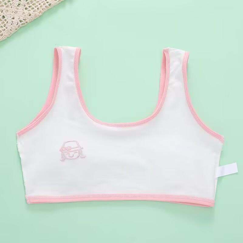 Girls Bra Underwear Lingerie Kids Teens Teenage Training Bra Kids Vest 8-14Y