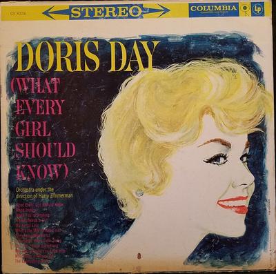 Disc LP DORIS DAY - Ce ar trebui să știe fiecare fată CS8234 Columbia 1960 SUA Jazz Folosit