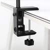 Heavy Duty Table Clamp Universal Mic Arm Stand Metal Boom for Podcast Streaming Recording with 3/8 5/8 Inch Adapter