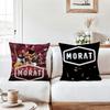 Morat Band Pillow Case Office Cushions Suitable For Sofa Car Bedroom Decorative Cushion Cover