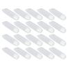 20Pcs Empty Cosmetic Tube Leakproof Refillable Shampoo Container Facial Cleanser Squeeze Bottle30ml