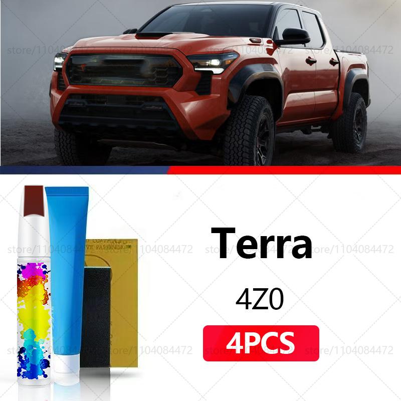 Car Paint Repair Pen For 1995-2025 TOYOTA Tacoma Paint Scratch Repair Accessories 4PCS White 040 089 Black 204 Blue 8W7 Gray 1L7 Touchup Paint2