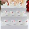 20/50/100Pcs Resin Mini Duck Miniature Figurines Ornaments Decor Yellow Animal Garden Crafts Tiny Duck Landscape Plants Fairy