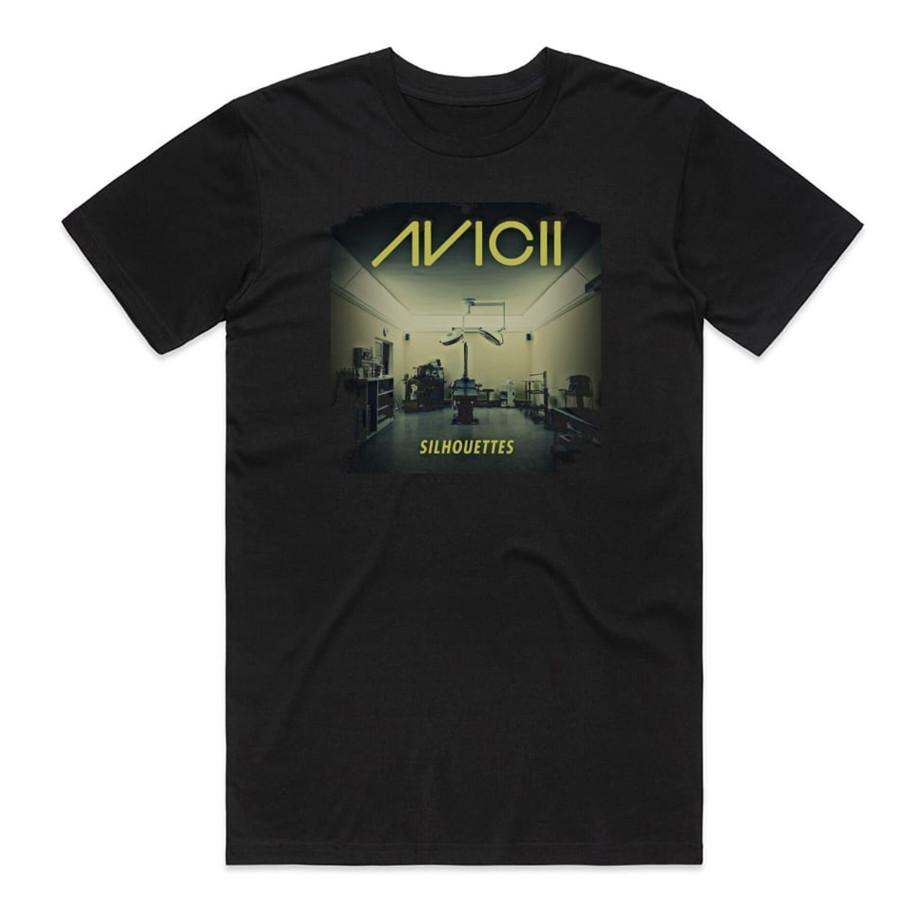 Avicii Silhouettes Album Cover T-shirt size S-5XL Unisex T-Shirt XL