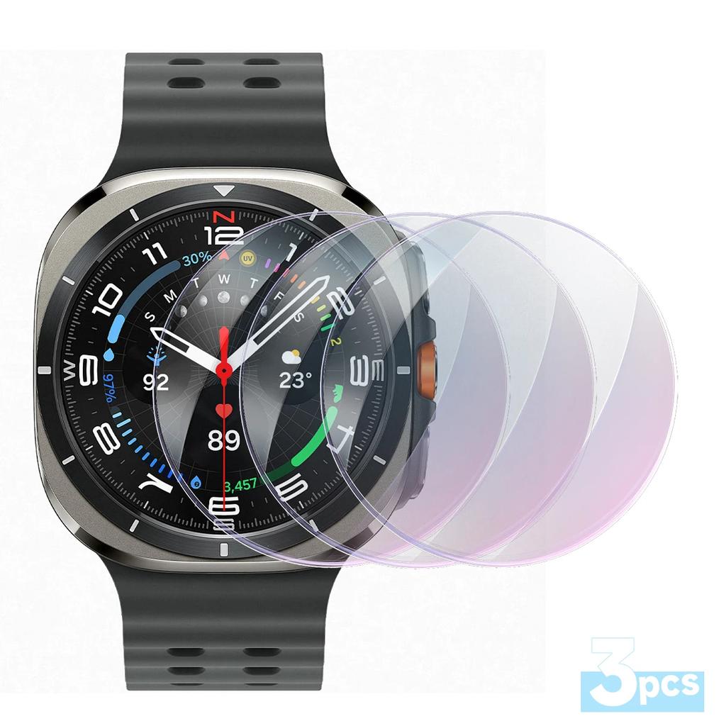 Tempered Glass For Samsung Galaxy Watch 7/FE 40mm 44mm Accessories Screen Protector For Galaxy Watch 7 Ultra 47mm Glass Film