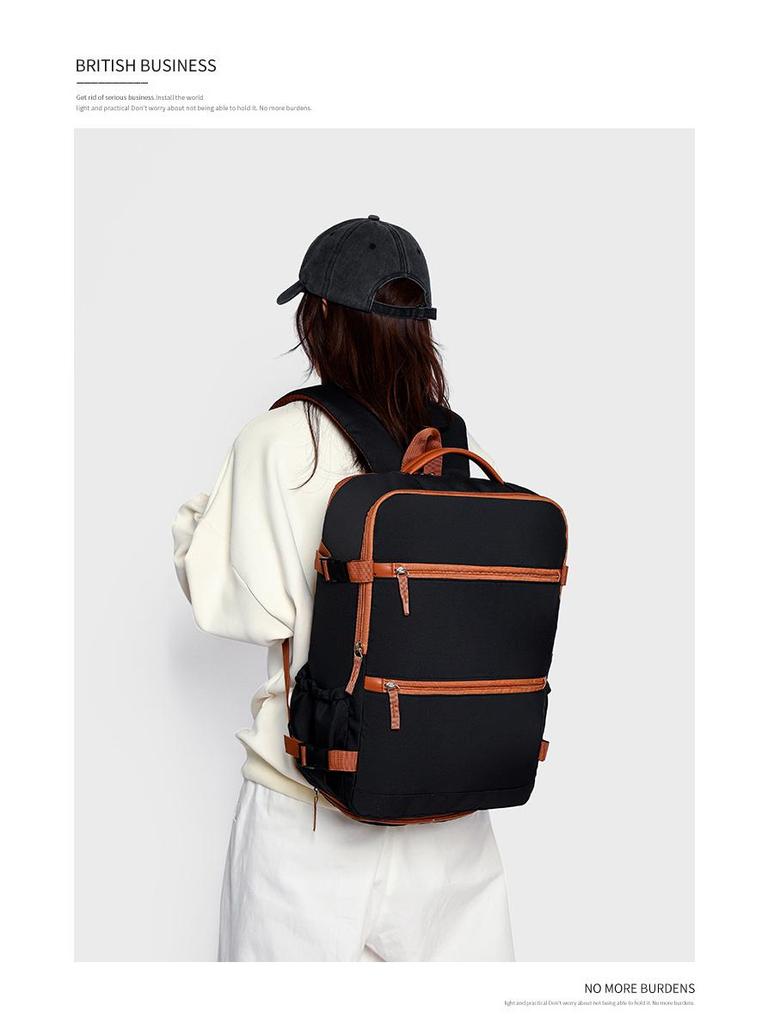 Versatile Large-Capacity Travel Backpack for Business and Leisure