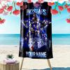 Custom Fcim Print Beach Towel, Large Soft Quick Dry Towel for Beach Camping Swimming