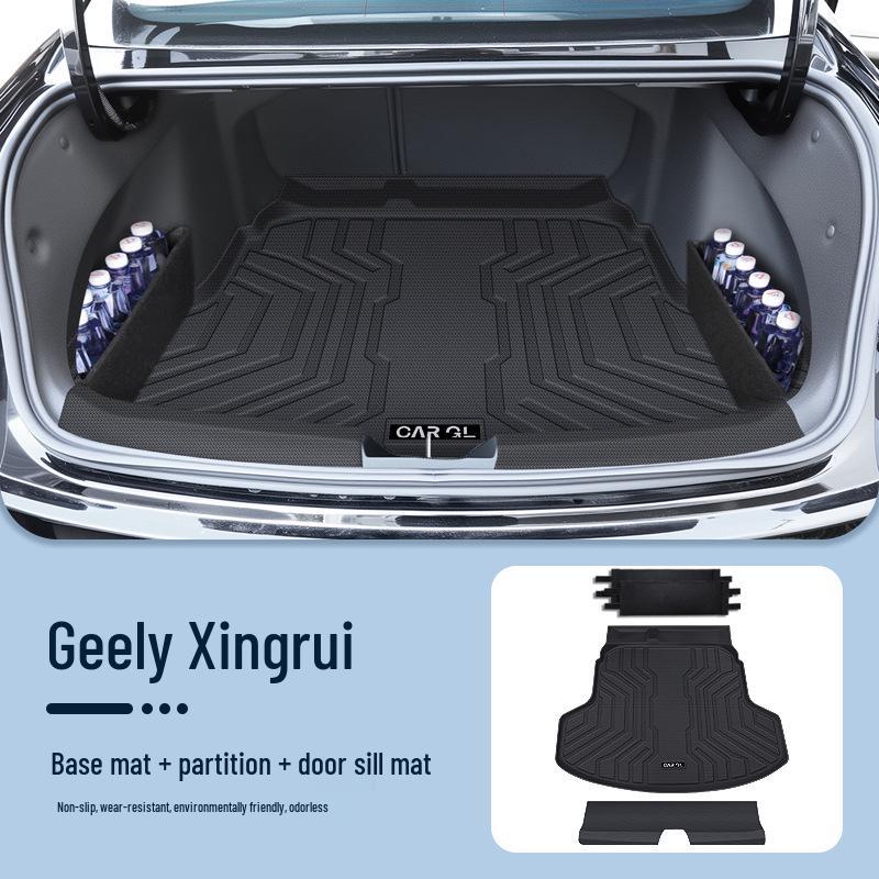 Geely Xingrui Trunk Mat for 26 Models - TPE Car Interior Decoration Accessory
