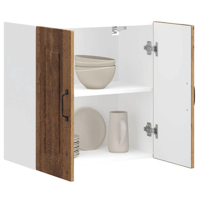 VidaXL Kalmar Wall-mounted Kitchen Cabinet Old Wood Engineered Wood 853585