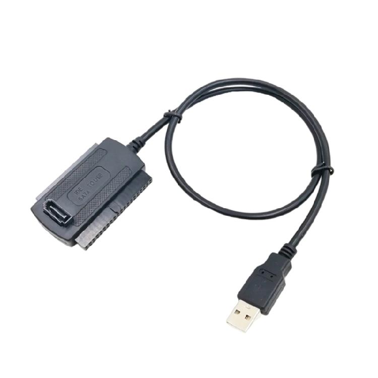 

Versatility USB2.0 to IDE Connectors for Hard Disks and ROM with Power Adapter Data Transfer Cable 1