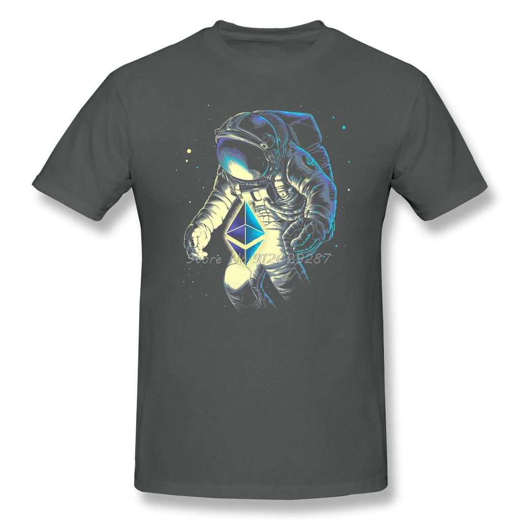 Eth Digital Currency Skyrocketing Dogecoin TShirt Space Ethereum Tshirt Unisexs Clothing Oversized Unisex Tops Streetwear