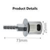 Car Fuel Tank Vent Valve 5/16 Inch Barbed Metal Remote Mount Breather for Off-Road Vehicle Repair Replacement