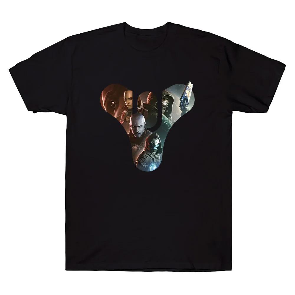 

2026 Destiny 2 T-Shirt Fashion Hot Game T Shirt Unisex Cotton O Neck Long Sleeve Retro Graphic Tee Unisex Oversized Breathable Clothes 4XL