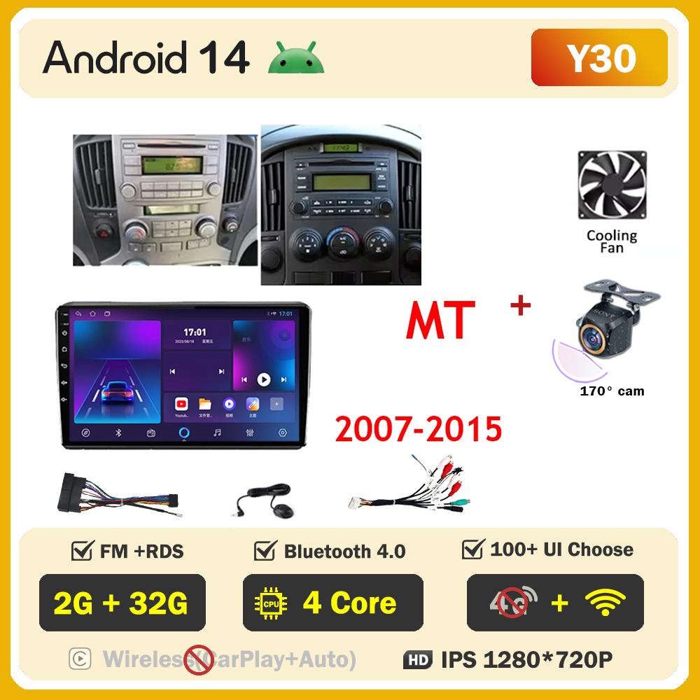 Pentru Hyundai H1 Grand Starex i8000 TQ 2007 - 2015 Player Radio Auto Ecran Carplay Auto Autoradio Mirror Link Carplay Android auto