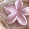 Hair Claw Flower Shape Stable Grip Summer Back Head Hair Clip Bright Color Non-Slip Shower Hair Claw Hair Accessories