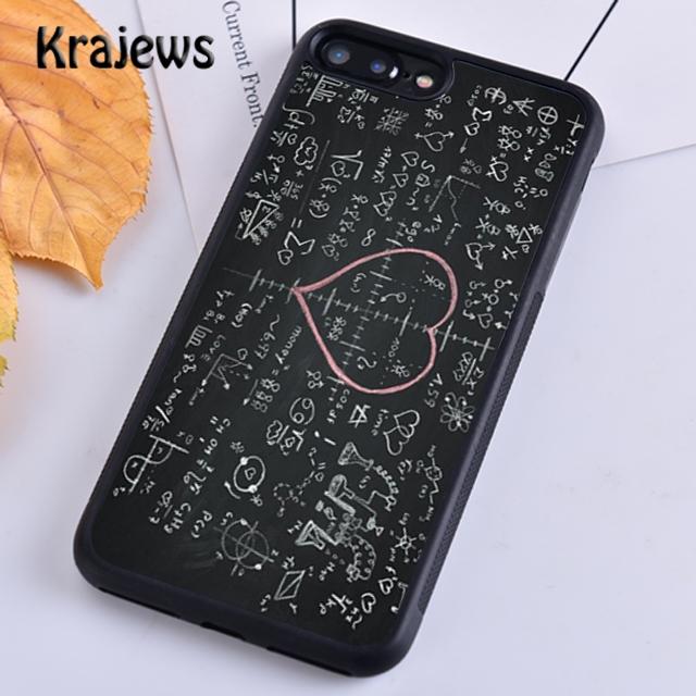 Krajews Math Formulas Equations Soft Phone Case Cover For iPhone 17 Air 16 15 14 plus 11 12 13 pro max coque Fundas