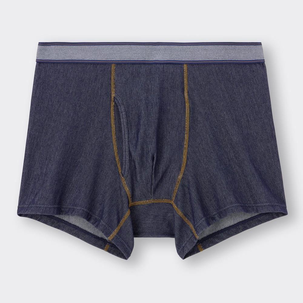 GU  Boxer  Shorts  (regular  Rise)  (denim-like)