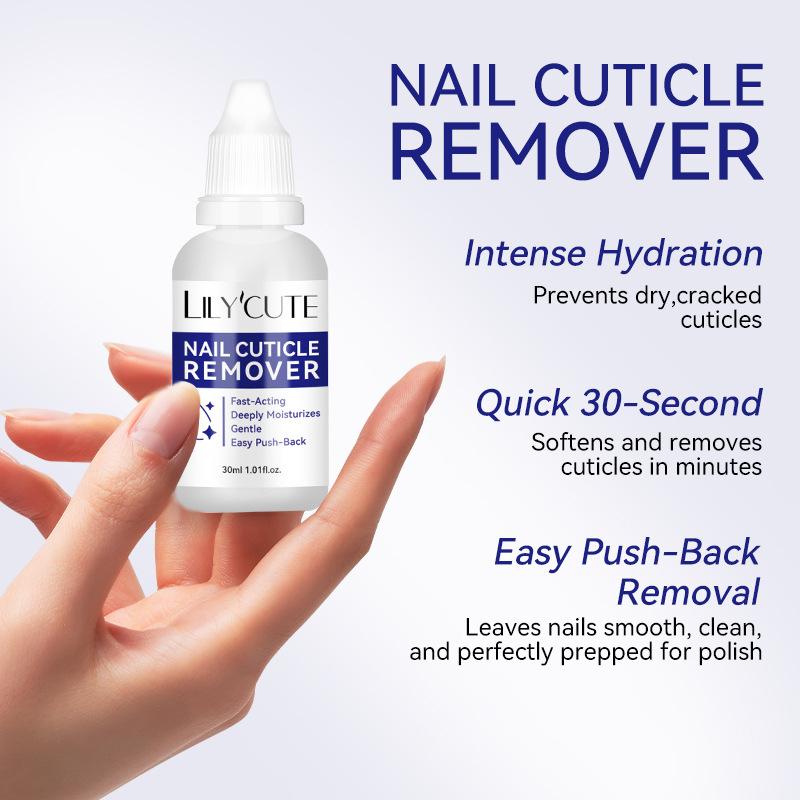 30ml Nail Cuticle Remover Gel Professional for Dead Skin Care Fast Softening Gel for Manicure Home Salon
