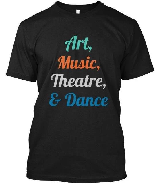 Support The Arts Art Musictheatre & Dance T shirt Made in the USA Size S to 5XL M