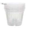 Clear Orchid Pot Reusable Orchid Flowerpot with Holes Plastic Ventilated Planter for Repotting Growing Indoor Outdoor Orchids