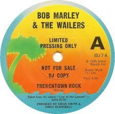 

7-дюймовая пластинка BOB MARLEY & THE WAILERS - Trenchtown Rock IDJ7 Island Records 1975 UK Регги, Ска и Даб Б/У