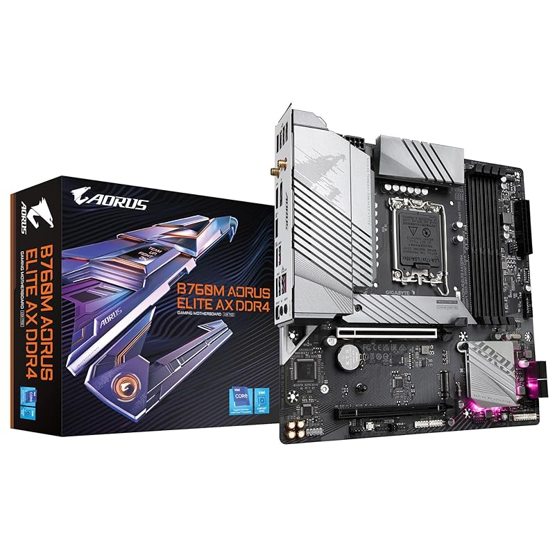 

GIGABYTE motherboard B760M AORUS ELITE AX DDR4 MB5980