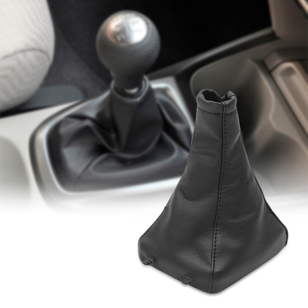 Car Gear Shift Knob Shifter Gaiter Boot Cover Case For Vauxhall Opel A stra G Mk4 Coupe 1998-2003 2000-2005 Black