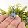 Natural London Blue Topaz Gemstone 925 Sterling Silver Jewelry Handcrafted Ring RR-40-7