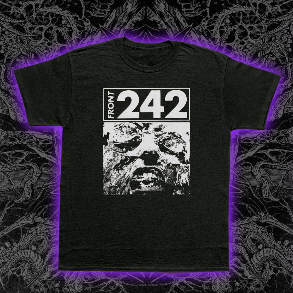 Front 242 T-Shirt EBM Industrial Electronic Body Music Belgian Band Tee S-5XL