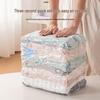3D Vacuum Compression Bag for Quilts & Clothes - Thickened, No Pump Needed
